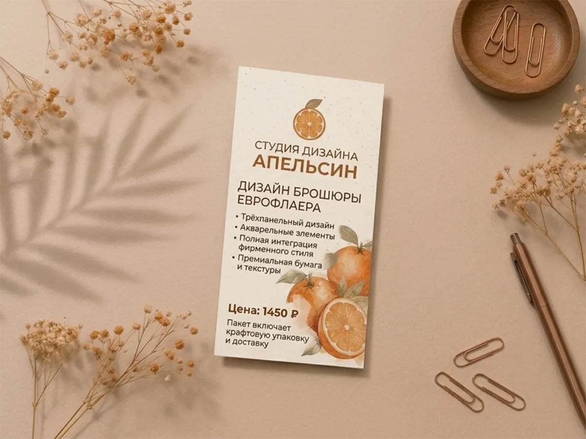 Дизайн флаера