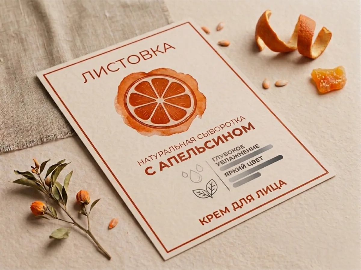 Дизайн листовки