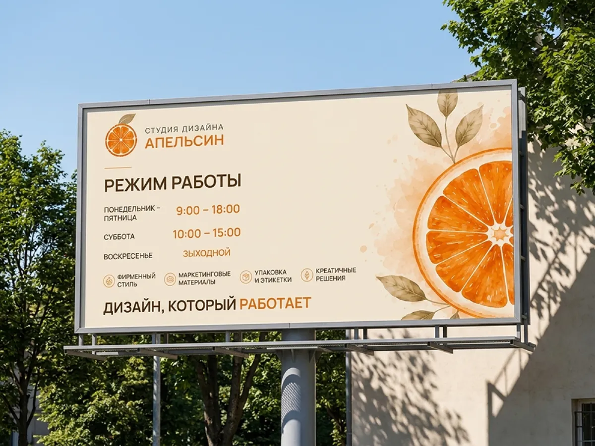 Дизайн баннера